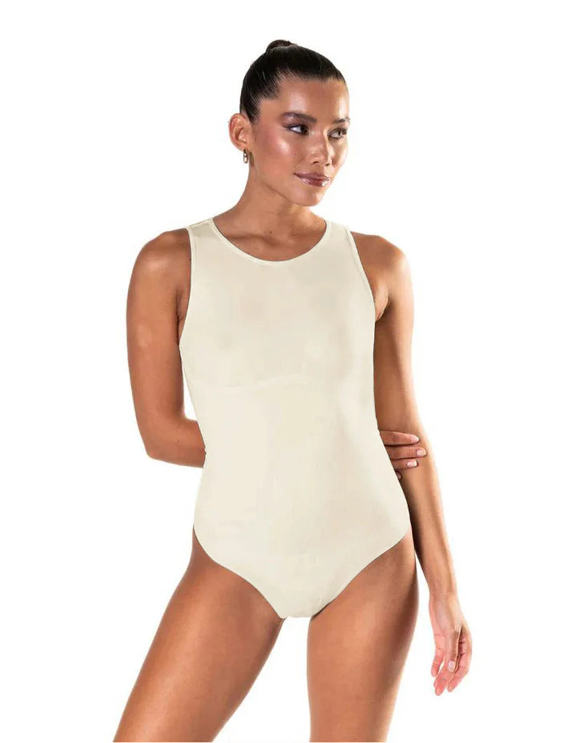Sculpting Thong Bodysuit – Round Neckline