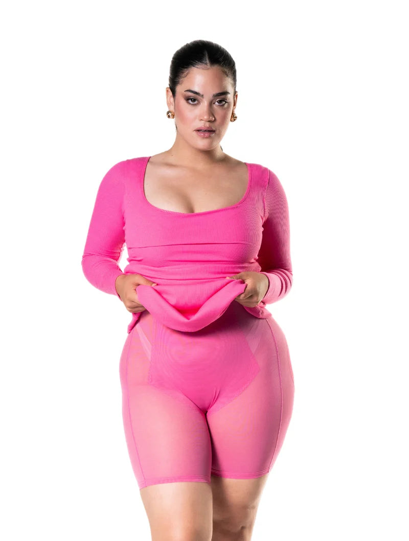 Shapewear Dress Long Sleeve