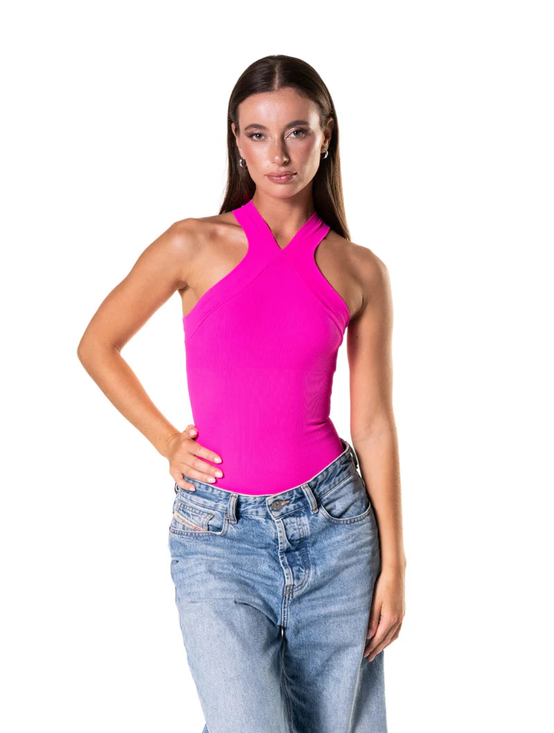 Body Shapewear Halter Crossover