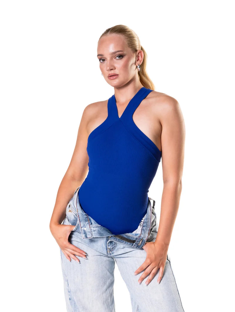 Body Shapewear Halter Crossover