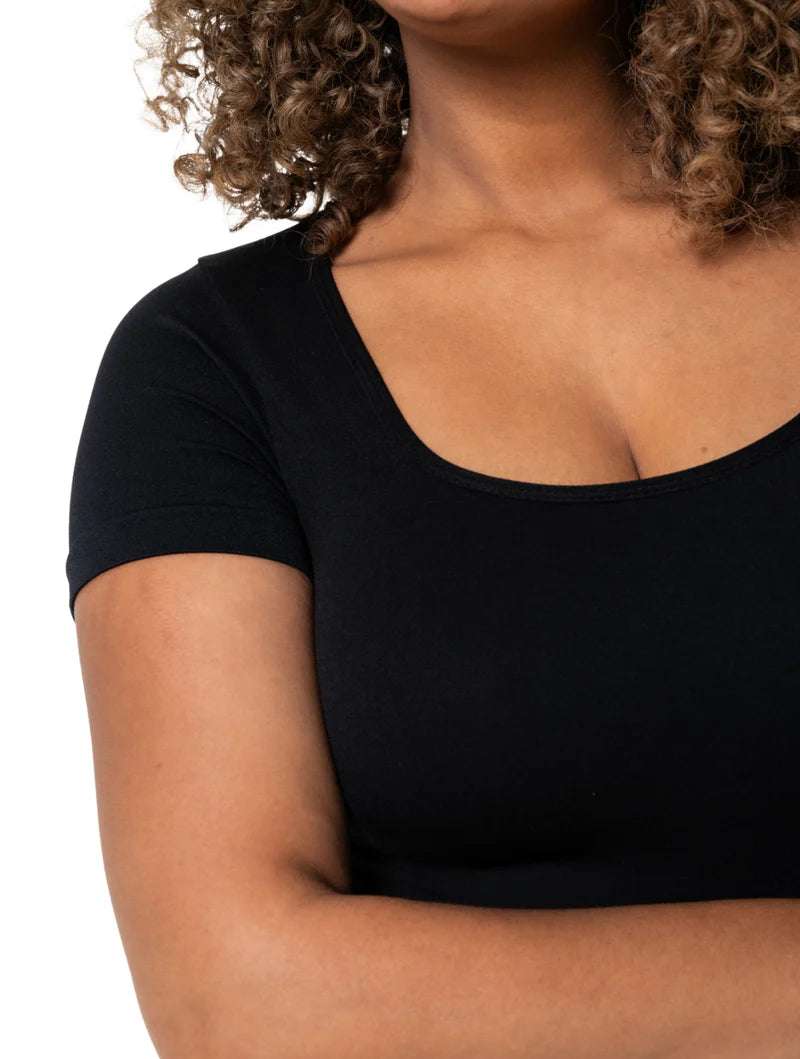 Body Shapewear Thong Square Neck