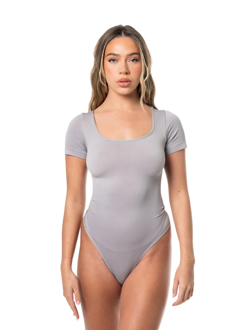 Body Shapewear Thong Square Neck