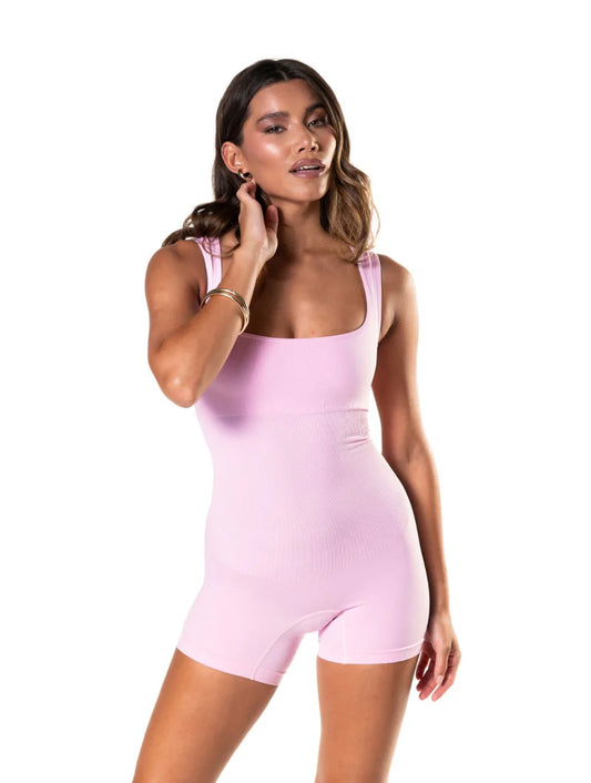 Jumpsuit Shapewear Square Neckline